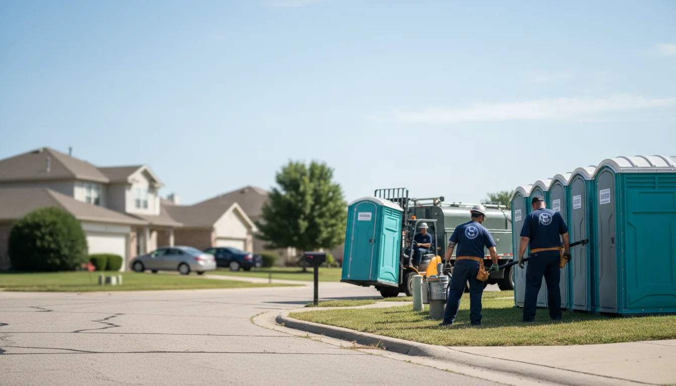 Porta Potty Rental in Hobson, TX near me